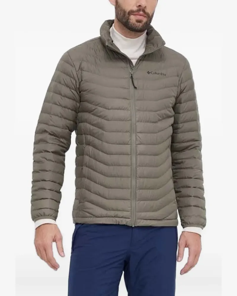 Columbia Sportswear Company Gesteppte Jacke mit Logo - Grün Grün