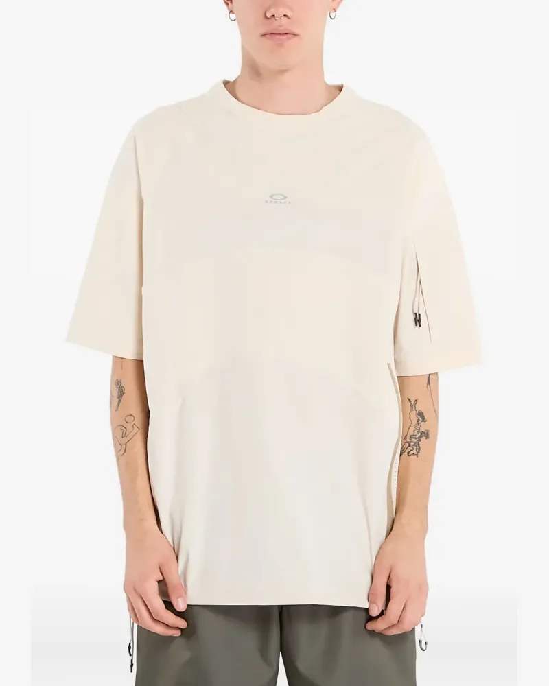 Oakley Latitude Soar logo-detail T-shirt - Nude Nude