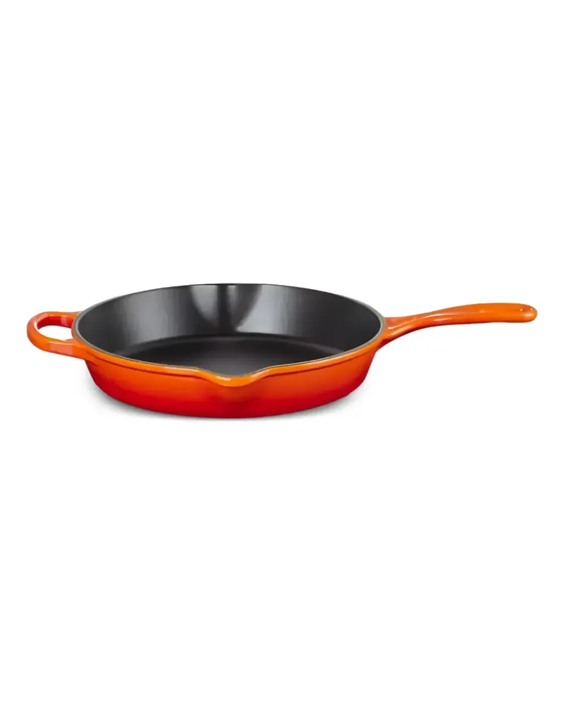 Le Creuset Gusseisen-Pfanne mit Ausguss - Orange Orange