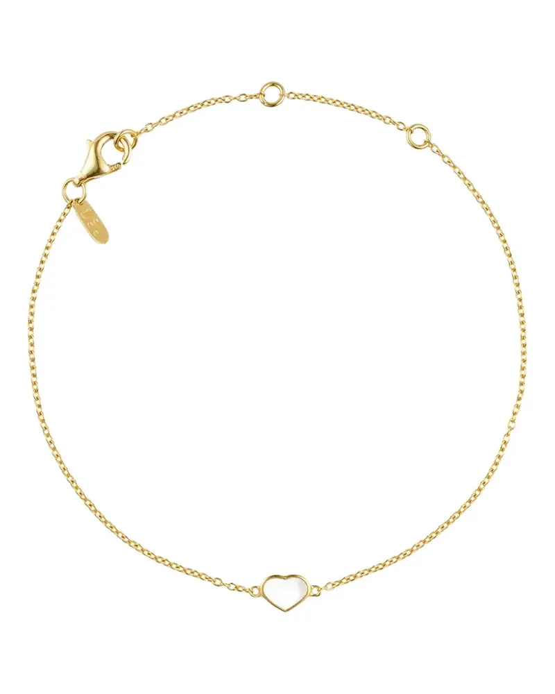 DESIGN LETTERS heart-charm bracelet - Gold Gold