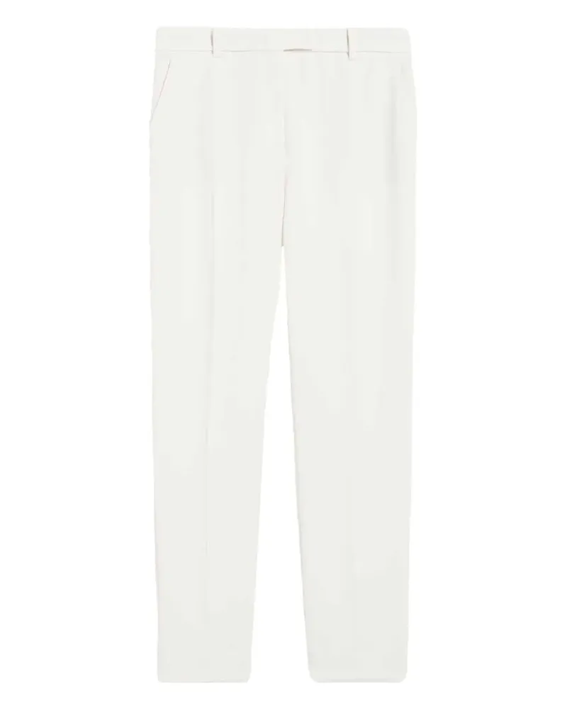 Max Mara Jerta Hose - Weiß Weiß