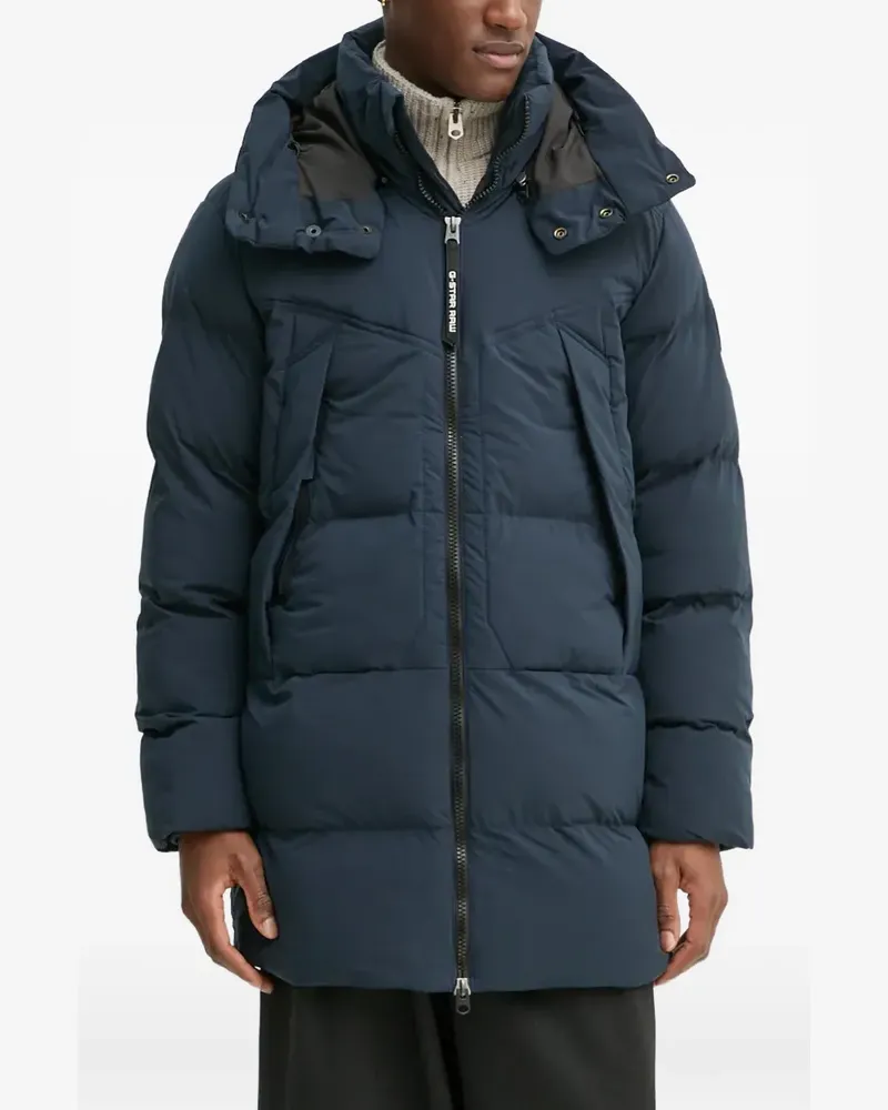 G-STAR RAW hooded padded jacket - Blau Blau