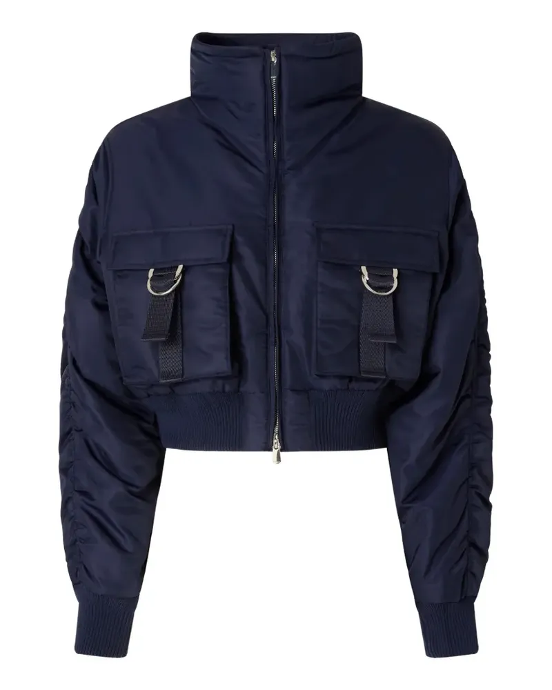 Pinko Jacke mit gerafften Ärmeln - Blau Blau