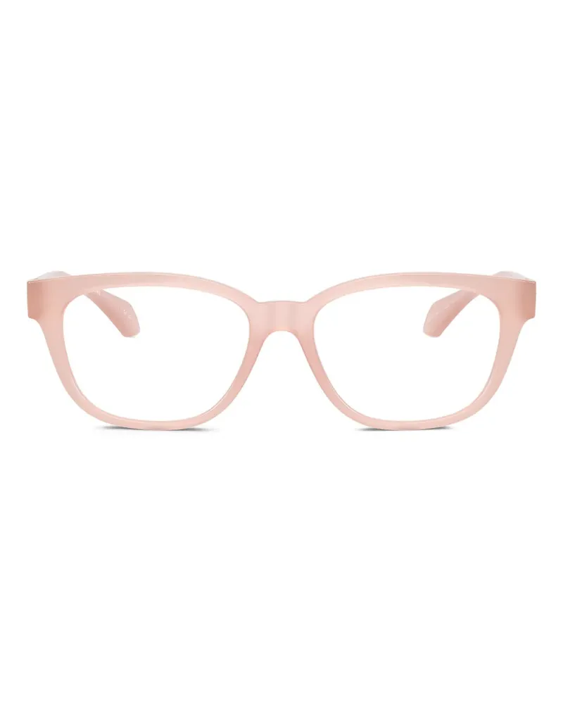 Versace Eckige Medusa Head Brille - Rosa Rosa