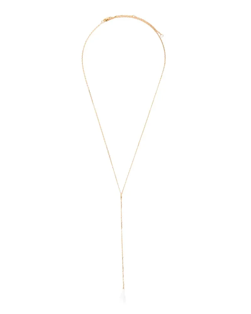 Totême drop-pendant necklace - Gold Gold