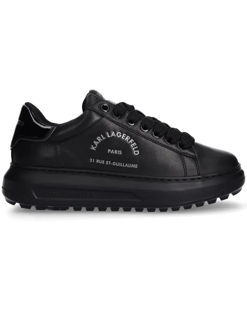 Karl Lagerfeld Rue St Guillaume Kapri Lug Sneakers - Schwarz Schwarz
