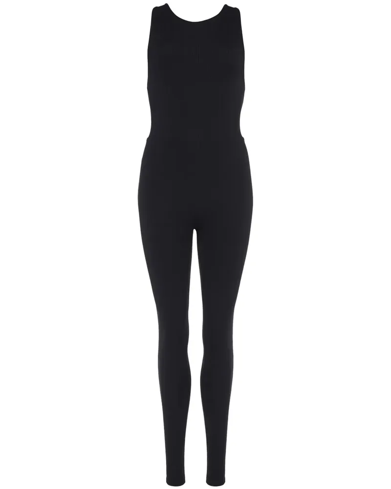 Eres Laure Jumpsuit mit Cut-Out - Schwarz Schwarz