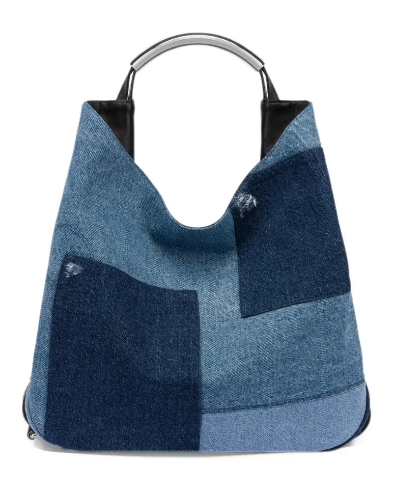 Moschino Handle Me Schultertasche - Blau Blau