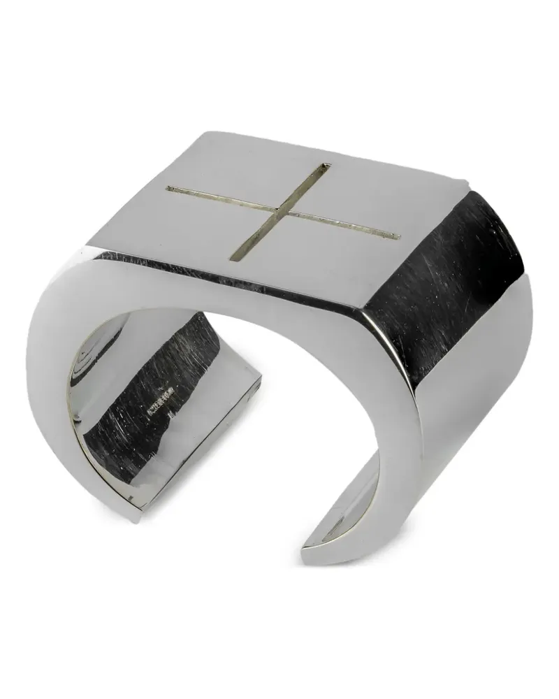 Parts Of Four silver-plated Crescent Plane cuff bracelet - Silber Silber