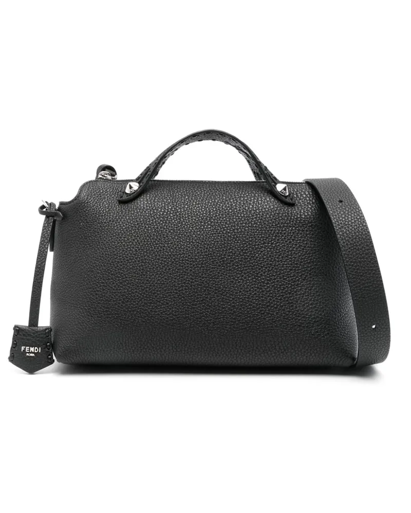 Fendi Mittelgroße By the Way Selleria Schultertasche - Schwarz Schwarz