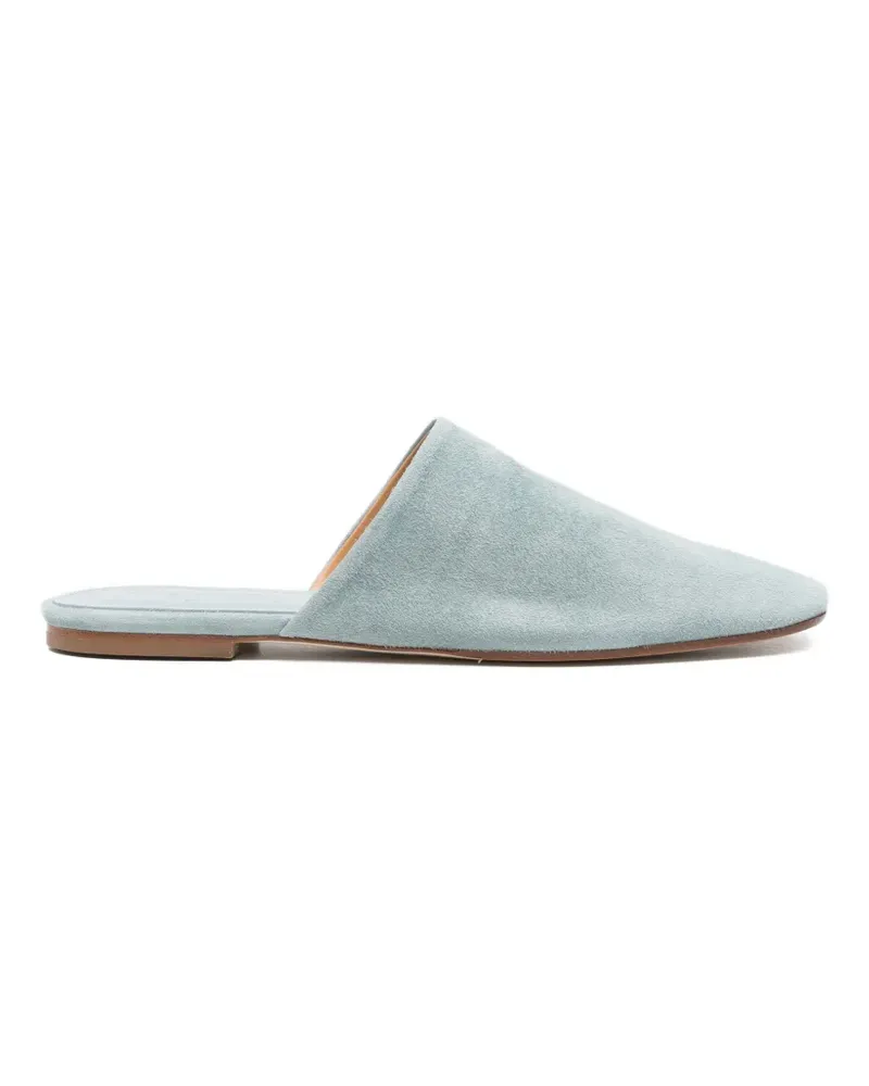aeyde Rega suede mules - Blau Blau