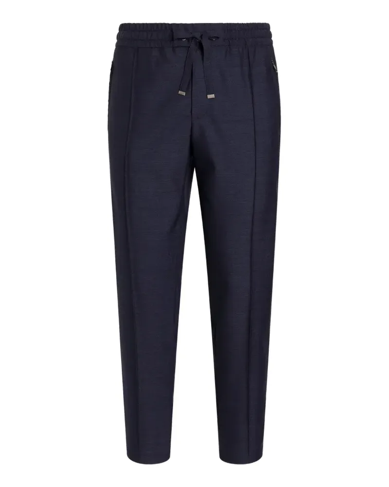 Dolce & Gabbana Jogginghose aus Schurwolle - Blau Blau