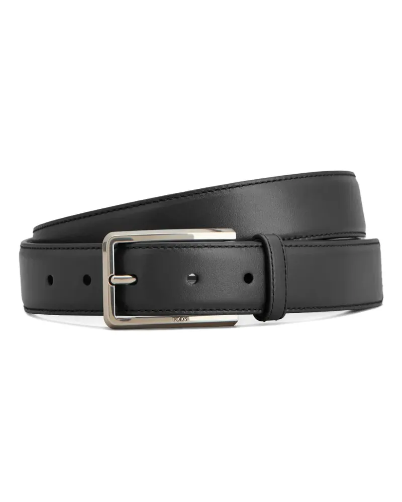 TOD'S Klassischer Gürtel - Schwarz Schwarz