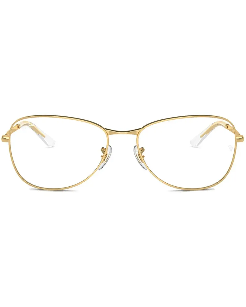 Ray Ban Brille mit Metallgestell - Gold Gold