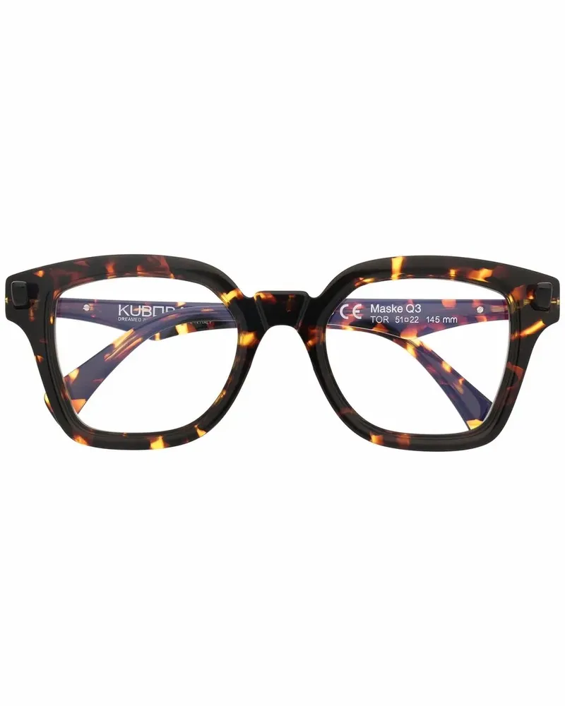 KUBORAUM Brille in Schildpattoptik - Braun Braun