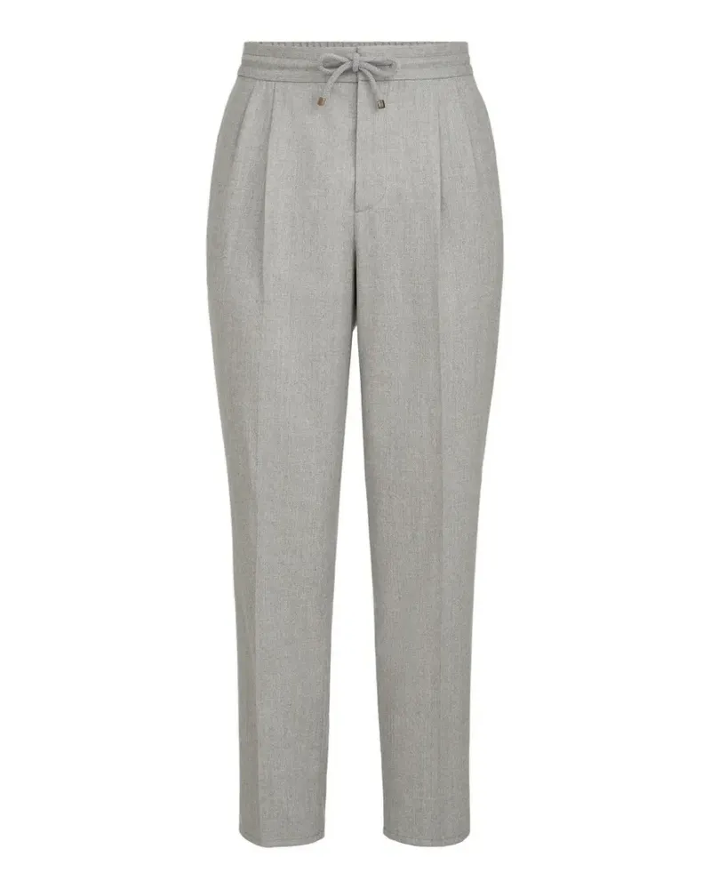 Brunello Cucinelli Hose mit Bügelfalten - Grau Grau