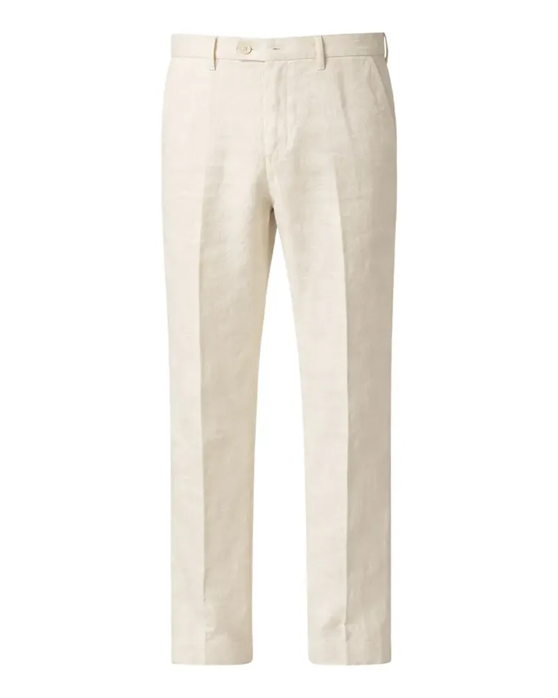 Tombolini Zero Gravity pressed-crease trousers - Nude Nude