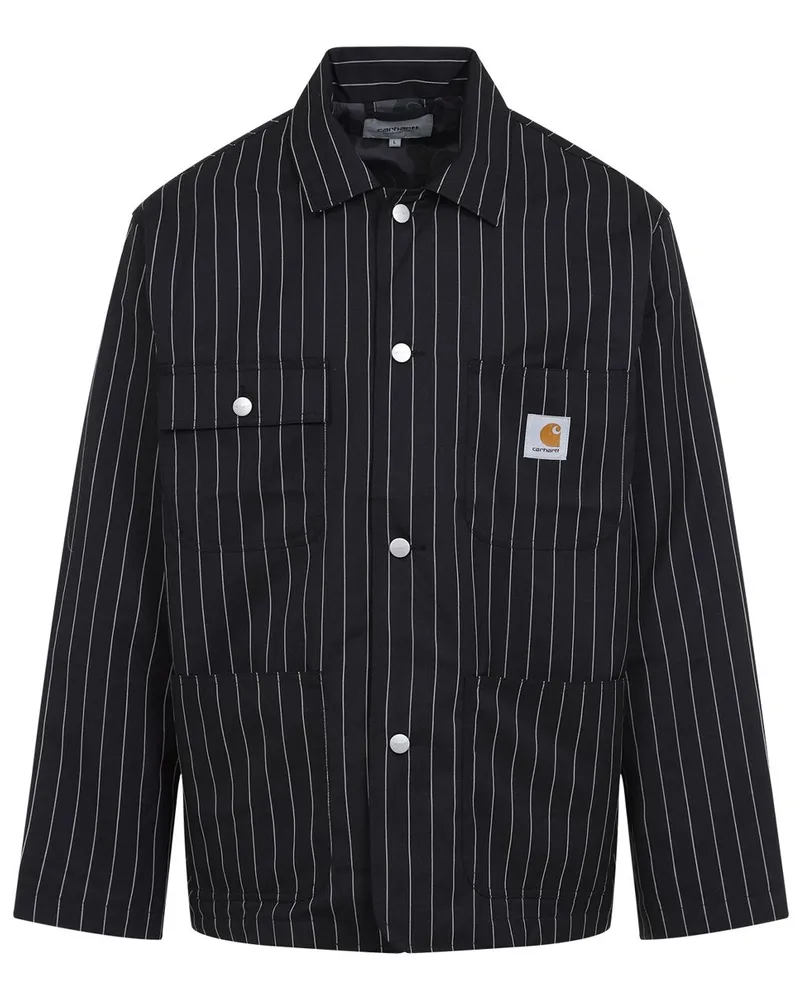 Carhartt WIP Seaton Sakko - Schwarz Schwarz