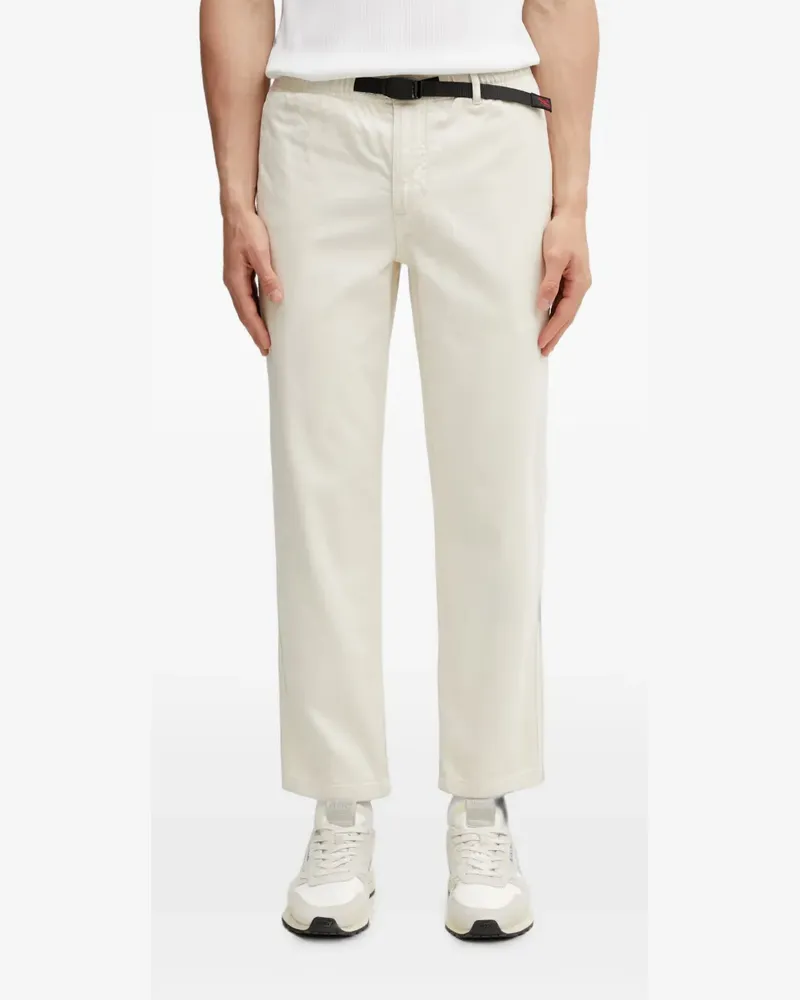 GRAMICCI belted straight-leg trousers - Nude Nude