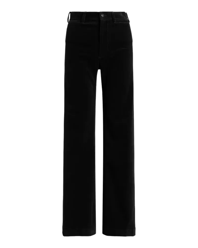 Ralph Lauren Beaton Schlaghose aus Cord - Schwarz Schwarz