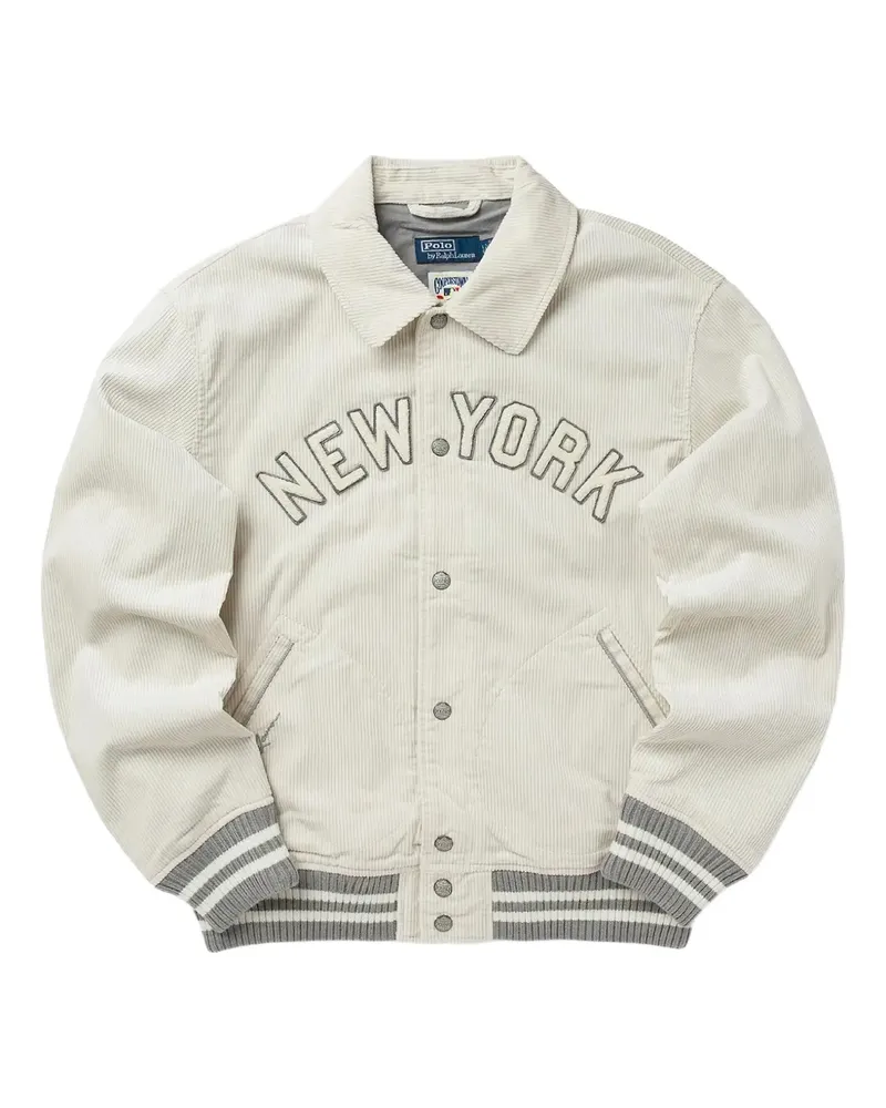 Ralph Lauren corduroy embroidered jacket - Nude Nude