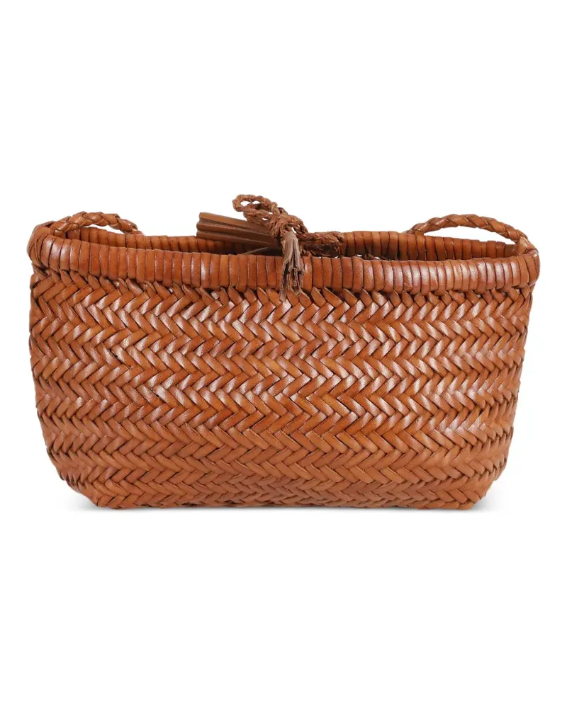 Dragon Diffusion Geflochtene Minsu Umhängetasche - Braun Braun