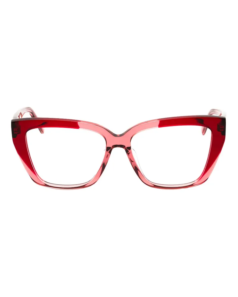 Ferragamo Cat-Eye-Brille - Rot Rot