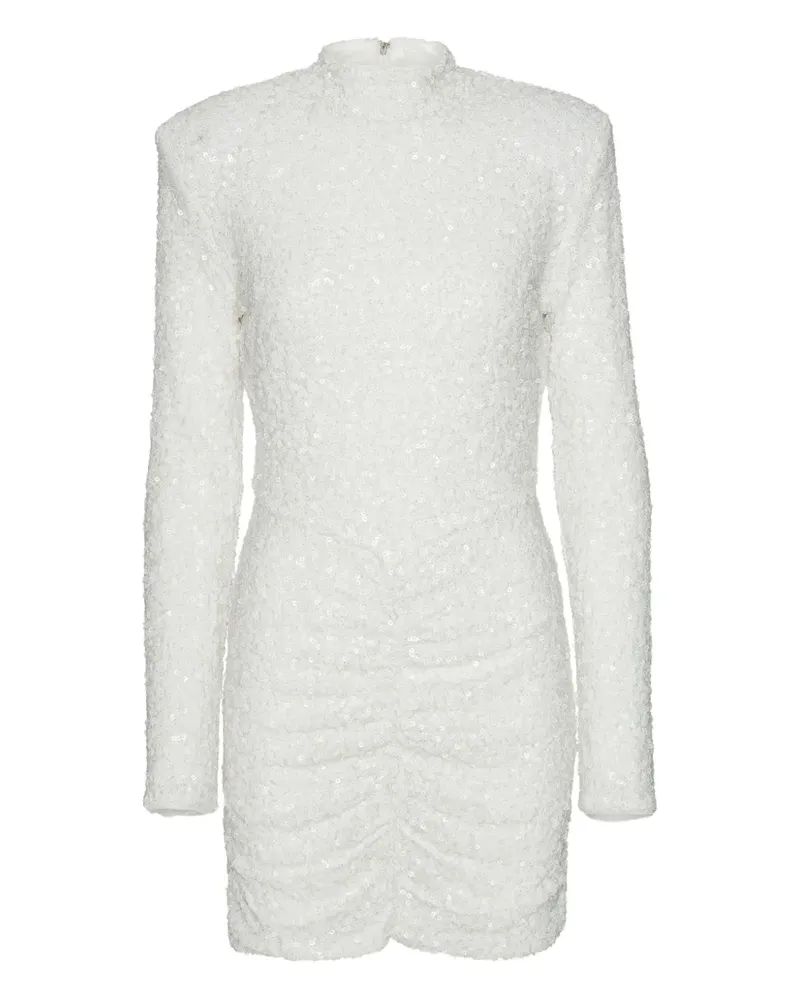 ROTATE Birger Christensen Langärmeliges Minikleid - Weiß Weiß