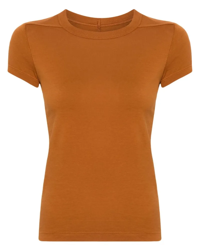 Rick Owens Klassisches T-Shirt Orange