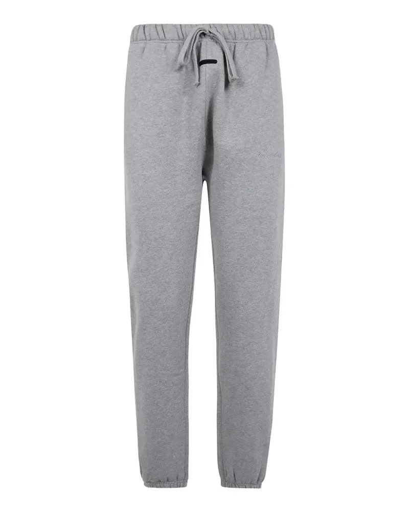 Fear of God logo-embroidered track pants - Grau Grau