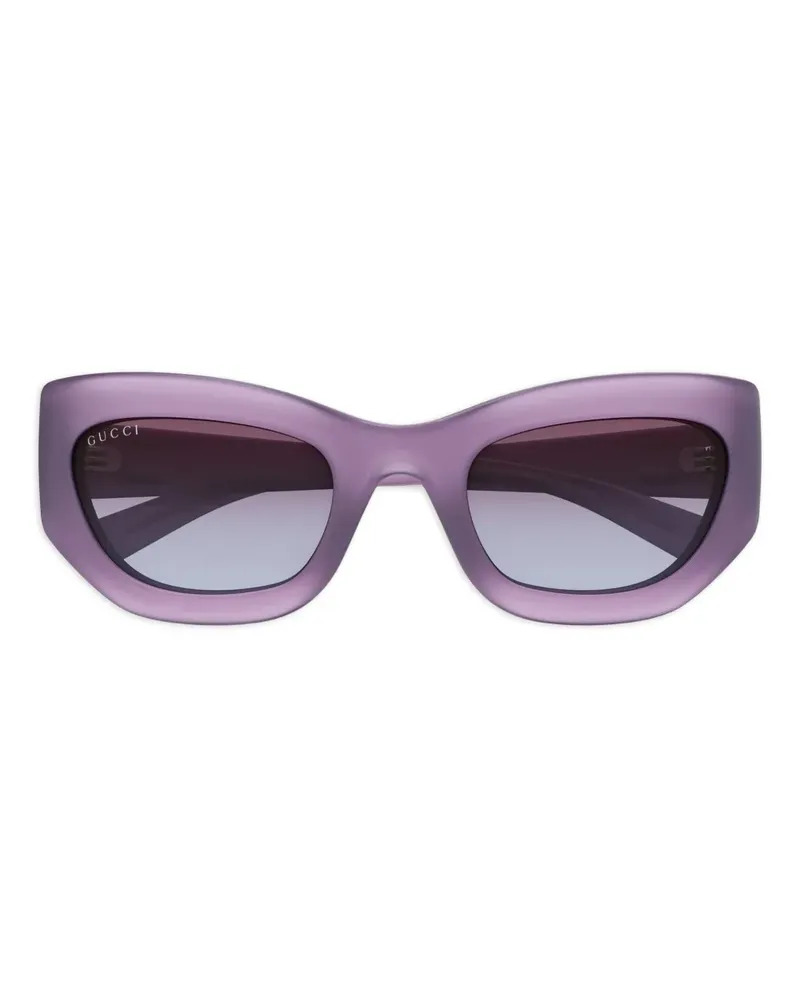 Gucci Brille im Cat-Eye-Design - Violett Violett