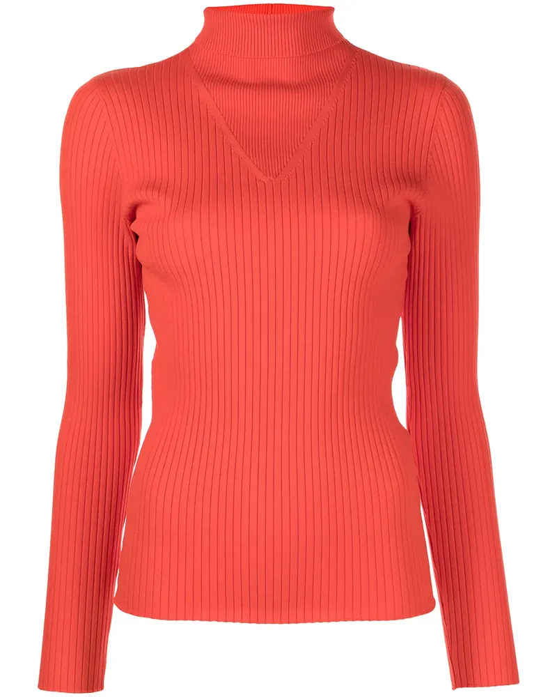 Aztech Mountain El Paradiso Rollkragenpullover - Orange Orange