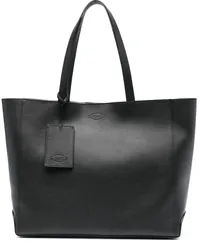 TOD'S Handtasche mit Logo-Prägung Schwarz