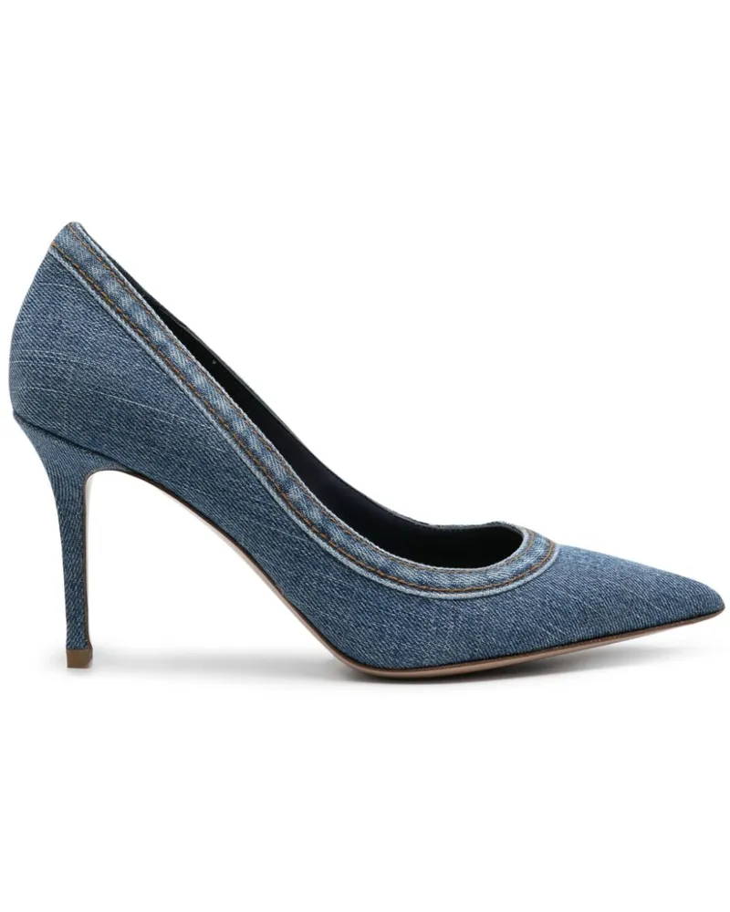 Le Silla Eva Pumps 90mm - Blau Blau
