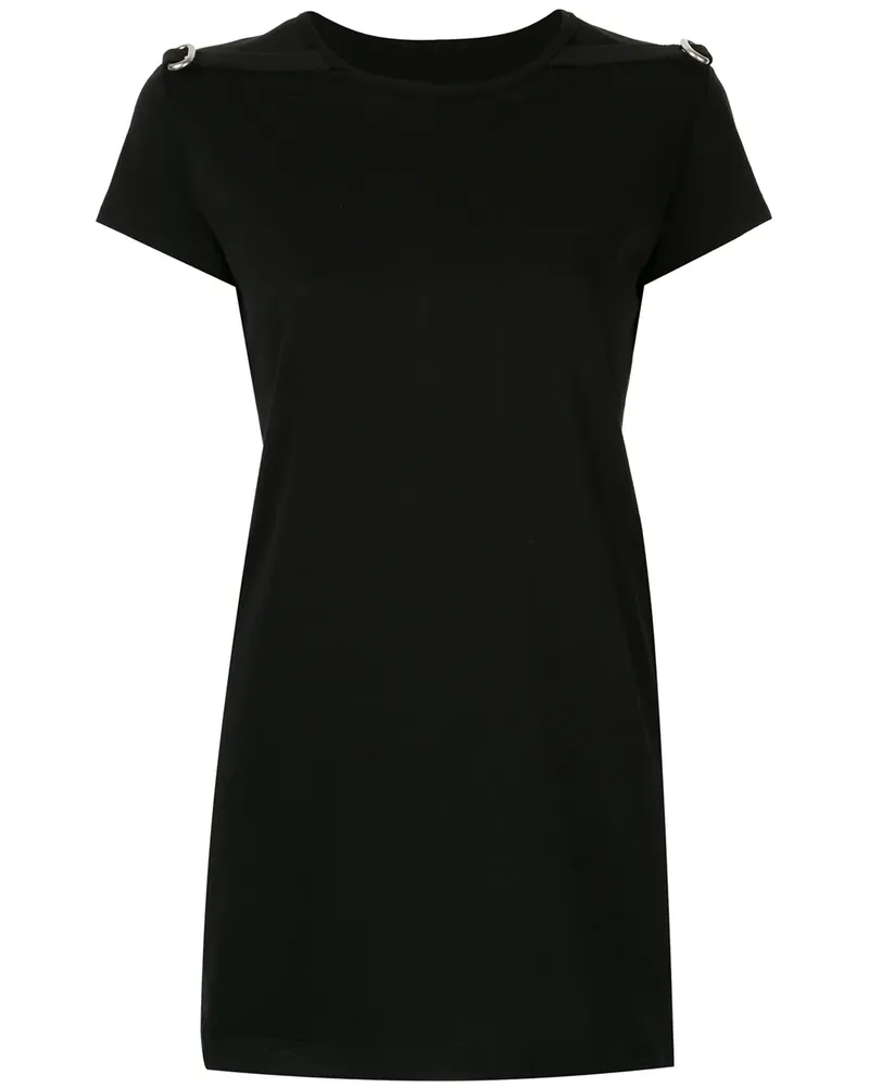 Rick Owens T-Shirt mit Beschlägen - Schwarz Schwarz