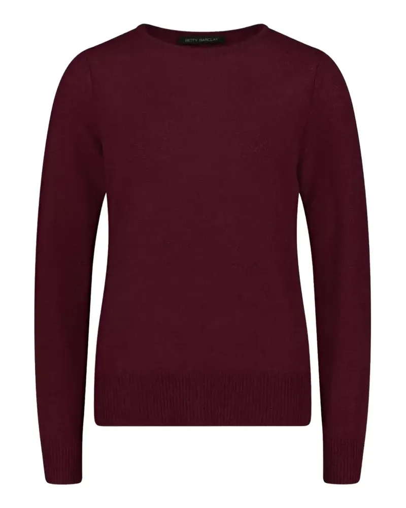 Betty Barclay fine-knit cashmere sweater - Rot Rot