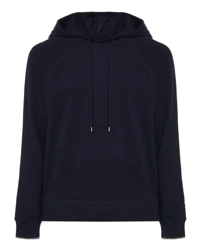 MC2 Saint Barth Hoodie mit Kordelzug - Blau Blau