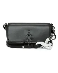 J.W.Anderson Schultertasche mit Logo-Schild Schwarz