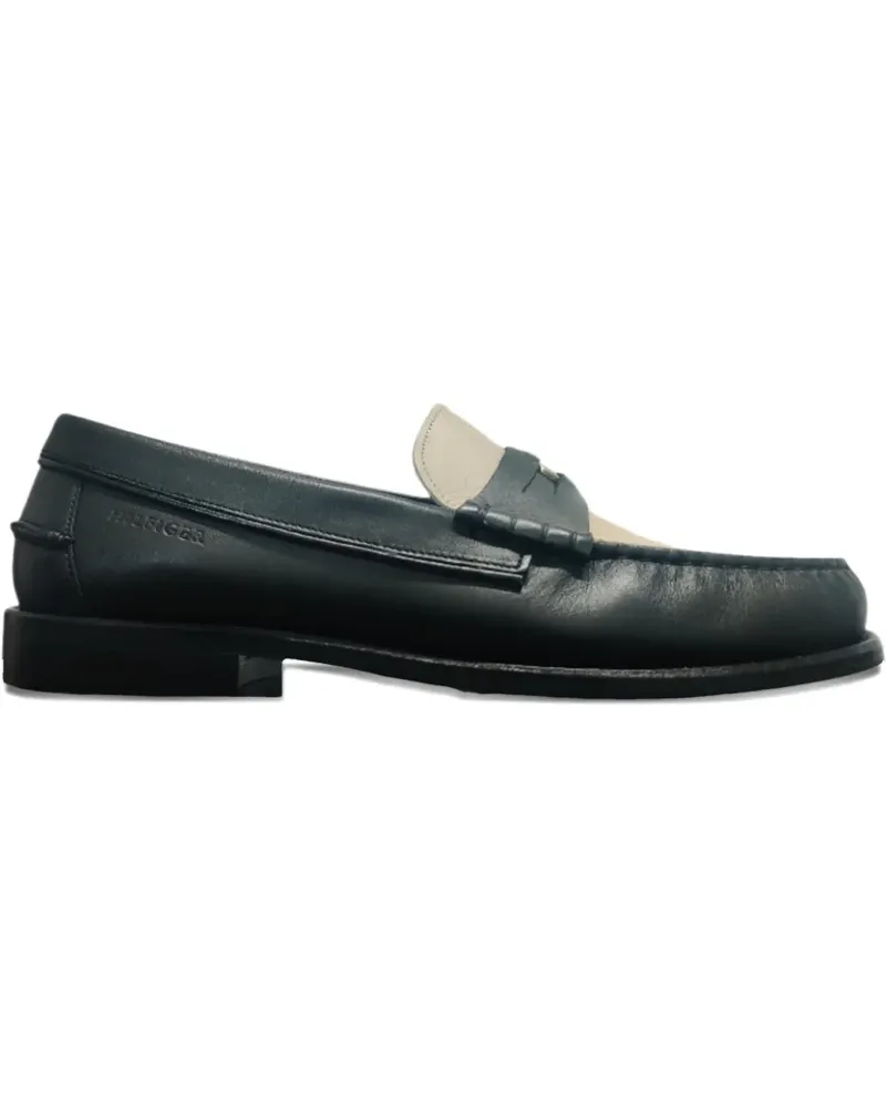 Tommy Hilfiger round-toe loafers - Schwarz Schwarz