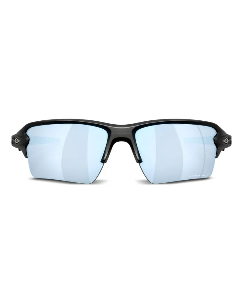 Oakley Sonnenbrille mit eckigem Gestell - Schwarz Schwarz