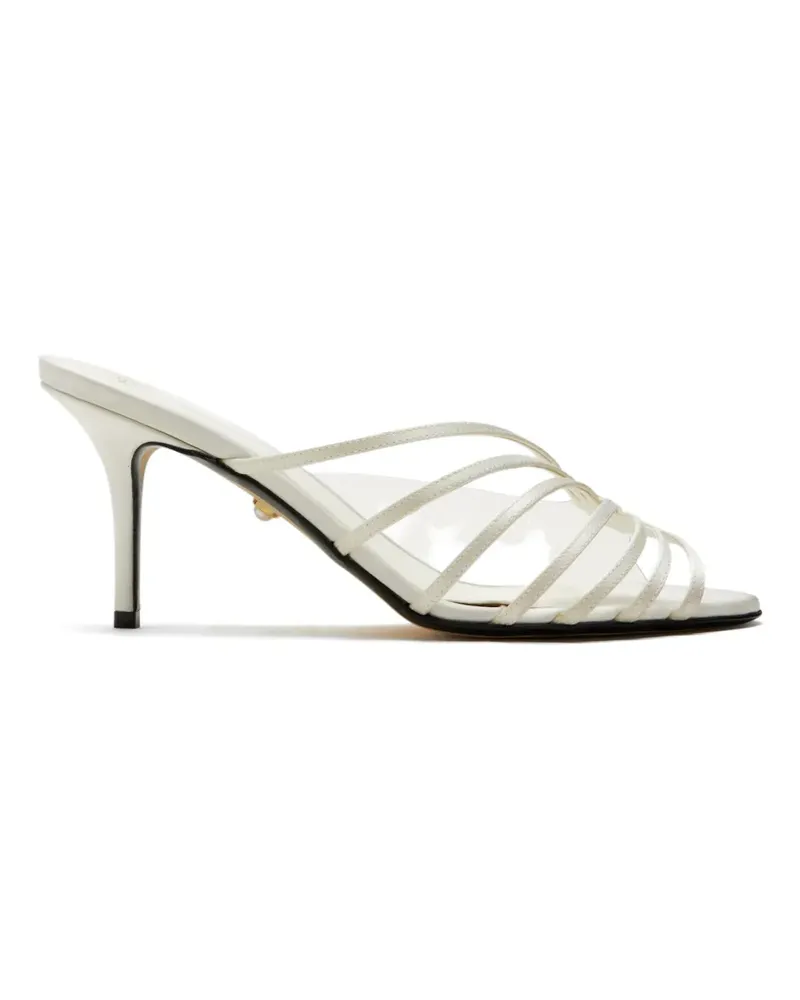 Alevì Diletta Mules 75mm - Weiß Weiß