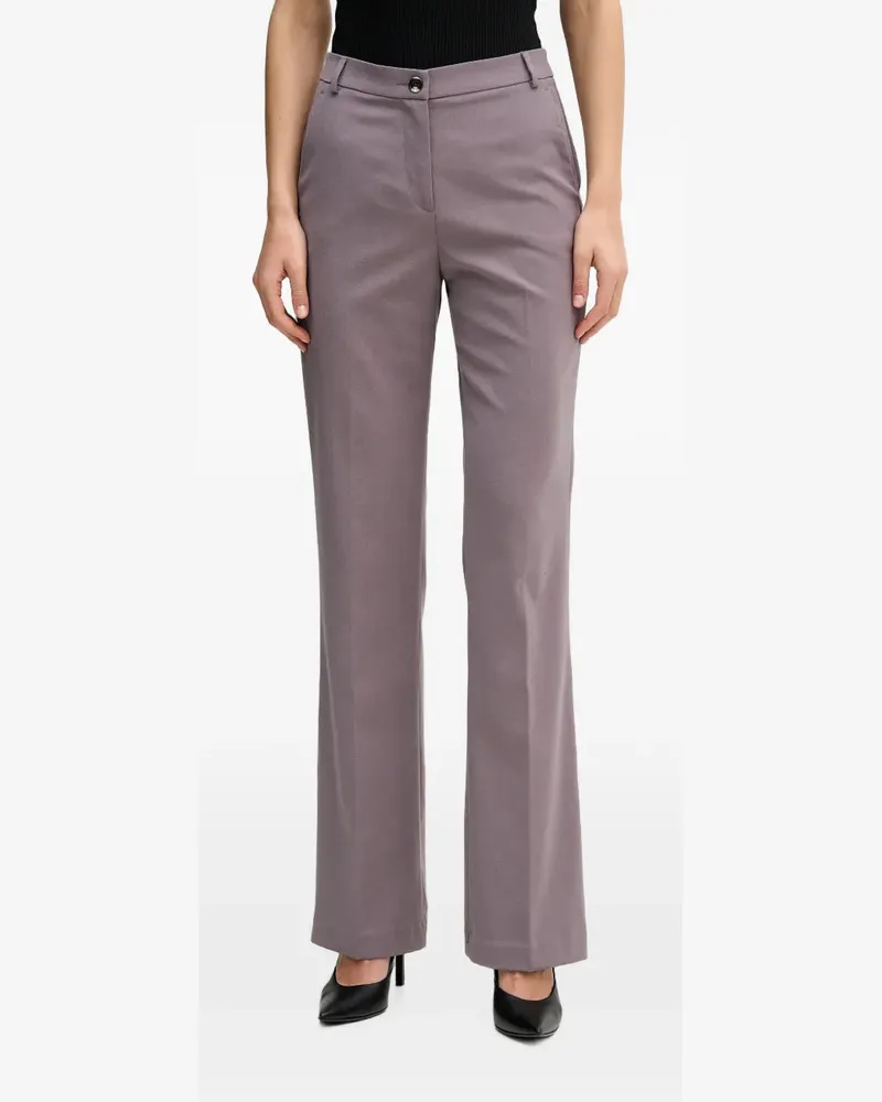 Sisley Klassische Hose mit Bügelfalten - Violett Violett