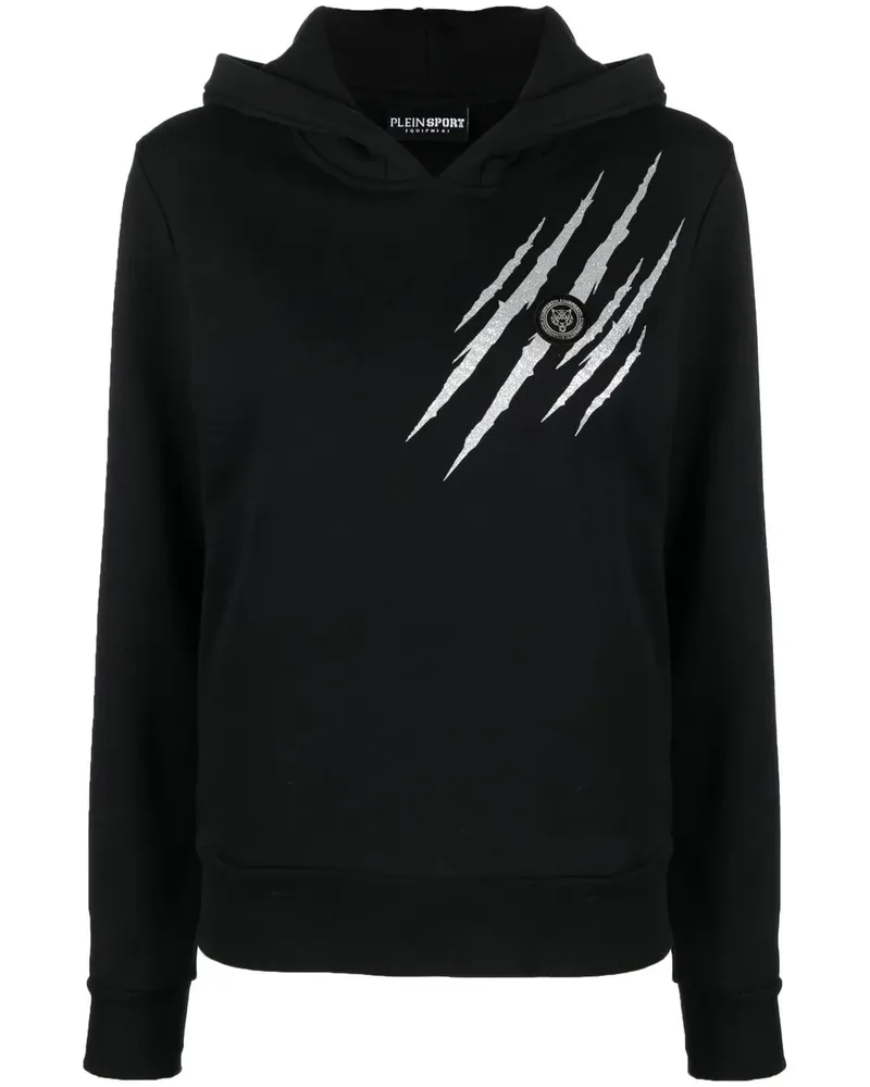 Philipp Plein Scratch Hoodie - Schwarz Schwarz