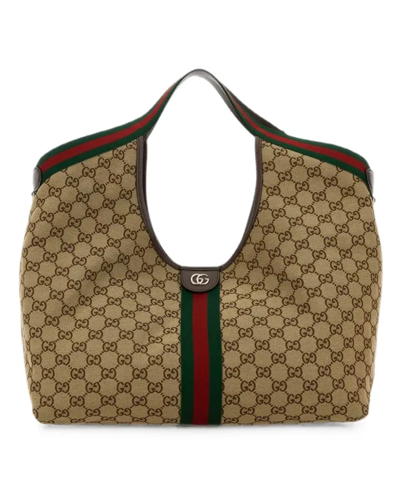 Gucci Große Giglio Tote Bag - Nude Nude