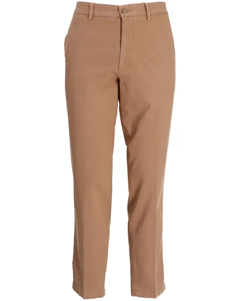 HUGO BOSS Schmale Hose - Nude Nude