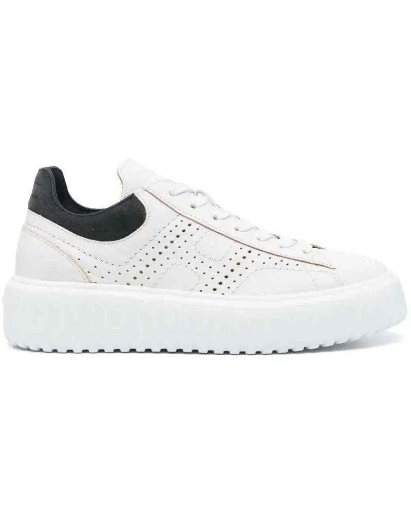 Hogan H-Stripes Sneakers - Weiß Weiß