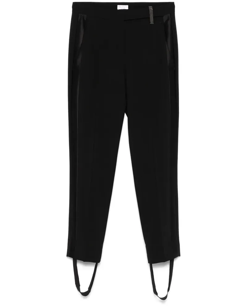 Brunello Cucinelli Klassische Hose - Schwarz Schwarz