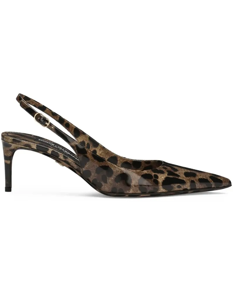 Dolce & Gabbana Slingback-Pumps 60mm - Braun Braun