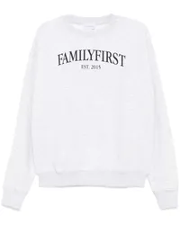 Family First Sweatshirt mit Logo-Print Grau