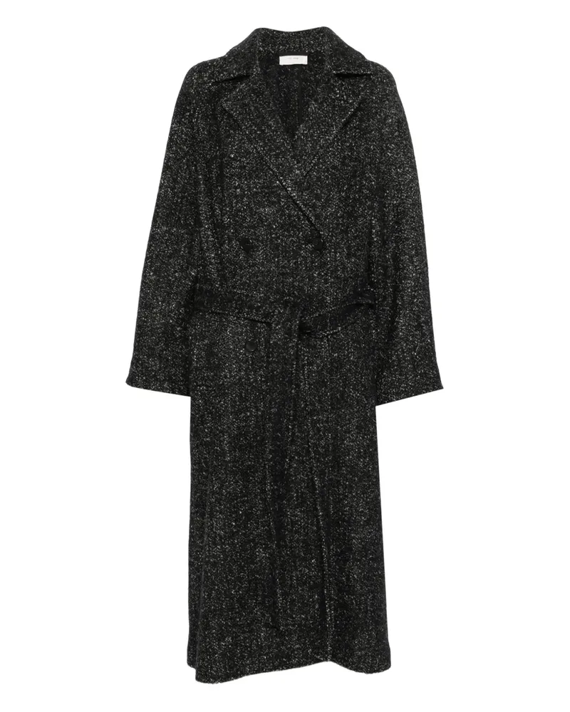 The Row Macaria double-breasted coat - Schwarz Schwarz